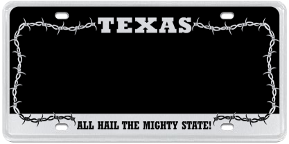 Texas Barbed Wire - Black