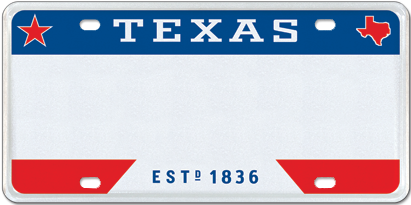 T For Texas - Red/White/Blue