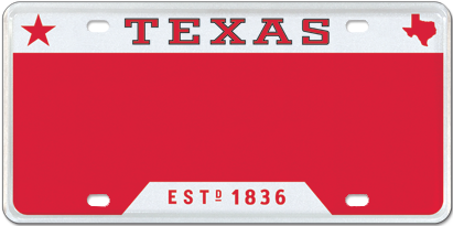 T for Texas - Red