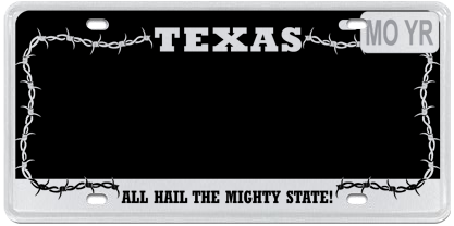 Texas Barbed Wire - Black