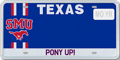 SMU - Red/White/Blue