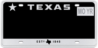 Texas Black 1845