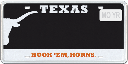 UT Longhorns Black